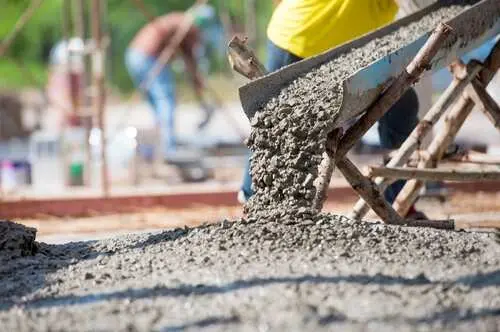 Concrete Pouring Work Using RachInfra M25 Ready Mix Concrete